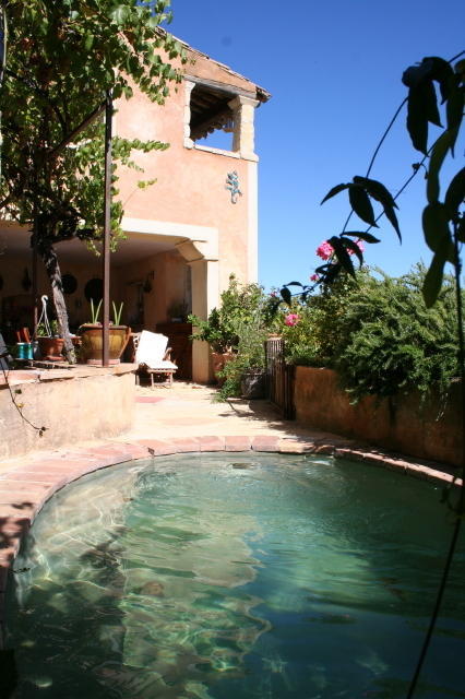 La Salamandre Bleue Villa Chantemerle-lès-Grignan Eksteriør bilde
